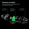 image:imageVIVOSUN AeroZesh G4 4inch 195 CFM Inline Duct Fan and Dryer Vent Hose 4 inch Aluminum Foil Ducting 8FT Long HeavyDuty Dryer Hose Vent Kit for HVAC Ventilation Exhaust Duct Fan Systems