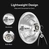 image:imageVIVOSUN Clamp Lamp Light with Detachable 85 Inch Aluminum Reflector and 7 Day Programmable Digital Timer with Dual Outlet 20 OnOff UL Listed Heavy Duty Plugin Outlet Timer