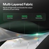 image:imageVIVOSUN D325 2in1 3x2 Grow Tent 36x24x53 High Reflective Mylar with MultiChamber and Floor Tray for Hydroponic Indoor Plant120x120x80