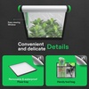 image:imageVIVOSUN D325 2in1 3x2 Grow Tent 36x24x53 High Reflective Mylar with MultiChamber and Floor Tray for Hydroponic Indoor Plant2in148x36x72