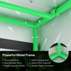 image:imageVIVOSUN D325 2in1 3x2 Grow Tent 36x24x53 High Reflective Mylar with MultiChamber and Floor Tray for Hydroponic Indoor Plant2in148x36x72