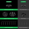 image:imageVIVOSUN DWC Hydroponics Grow System with Top Drip Kit and Professional Automatic Drip Irrigation Kits 15W Output All in One Professional Grow Kit Includes Pump Timer and Regulator 8 Pots Garden P