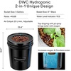 image:imageVIVOSUN DWC Hydroponics Grow System with Top Drip Kit and Professional Automatic Drip Irrigation Kits 15W Output All in One Professional Grow Kit Includes Pump Timer and Regulator 8 Pots Garden P