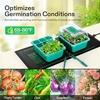 image:imageVIVOSUN Digital Heat Mat Thermostat Controller and Durable Waterproof Seedling Heat Mat 10 x 2075 UL amp METCertified Warm Hydroponic Heating Pad for Germination Indoor Gardening