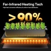 image:imageVIVOSUN Durable Waterproof Seedling Heat Mat 48 x 2075 UL amp METCertified Warm Hydroponic Heating Pad and Digital Heat Mat Thermostat Temperature Controller 40108 F 1000W for Reptiles Seedlings