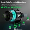 image:imageVIVOSUN G6 6 Inline Duct Fan amp Temperature Humidity Controller E42A WiFiApp Control AeroZesh Grow Tent Fanamp Smart Thermostat 388 CFM EC Motor Exhaust Fan for Heating Cooling Greenhouse Accessory6 Pro