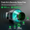 image:imageVIVOSUN G6 6 Inline Duct Fan amp Temperature Humidity Controller E42A WiFiApp Control AeroZesh Grow Tent Fanamp Smart Thermostat 388 CFM EC Motor Exhaust Fan for Heating Cooling Greenhouse Accessory4 Basic