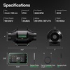 image:imageVIVOSUN G6 6 Inline Duct Fan amp Temperature Humidity Controller E42A WiFiApp Control AeroZesh Grow Tent Fanamp Smart Thermostat 388 CFM EC Motor Exhaust Fan for Heating Cooling Greenhouse Accessory4 Pro