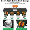 image:imageVIVOSUN Garden Hose Splitter 4 Way Heavy Duty Water Hose Connector and Garden Hose Splitter 2 Way Heavy Duty Upgraded Highly Durable Dual Water Hose Connector Faucet Adapter