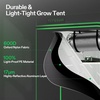 image:imageVIVOSUN Grow Tent Kit 2x4 Complete System WiFiControlled Grow System with Full Spectrum LED Grow Light Automatic Ventilation GrowHub Outlet A22 with Temperature and Humidity Sensor32x32x63