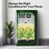 image:imageVIVOSUN Grow Tent Kit 2x4 Complete System WiFiControlled Grow System with Full Spectrum LED Grow Light Automatic Ventilation GrowHub Outlet A22 with Temperature and Humidity Sensor48x48x80400W