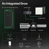 image:imageVIVOSUN Grow Tent Kit 2x4 Complete System WiFiControlled Grow System with Full Spectrum LED Grow Light Automatic Ventilation GrowHub Outlet A22 with Temperature and Humidity Sensor32x32x63