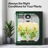 image:imageVIVOSUN Grow Tent Kit 2x4 Complete System WiFiControlled Grow System with Full Spectrum LED Grow Light Automatic Ventilation GrowHub Outlet A22 with Temperature and Humidity Sensor48x24x60200W