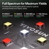 image:imageVIVOSUN Grow Tent Kit 2x4 Complete System WiFiControlled Grow System with Full Spectrum LED Grow Light Automatic Ventilation GrowHub Outlet A22 with Temperature and Humidity Sensor24x24x48