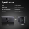 image:imageVIVOSUN GrowHub Outlet Controller A10 Smart WiFi Outlet Smart Plug 15A 1800W Remote Control Compatible with Vivosun App for Grow TentGrowHub A10 1Plug