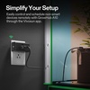 image:imageVIVOSUN GrowHub Outlet Controller A10 Smart WiFi Outlet Smart Plug 15A 1800W Remote Control Compatible with Vivosun App for Grow TentGrowHub A10 1Plug