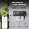 image:imageVIVOSUN GrowHub Outlet Controller A10 Smart WiFi Outlet Smart Plug 15A 1800W Remote Control Compatible with Vivosun App for Grow TentGrowHub A22 2Plug