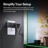 image:imageVIVOSUN GrowHub Outlet Controller A10 Smart WiFi Outlet Smart Plug 15A 1800W Remote Control Compatible with Vivosun App for Grow TentGrowHub A22 2Plug