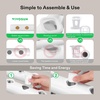 image:imageVIVOSUN Hydroponic Grow Kit and 16 Rockwool Cubes 112 Plugs Stonewool Starter Grow Cubes for Cuttings Cloning Plant Propagation Seed Starting