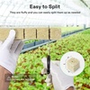 image:imageVIVOSUN Hydroponic Grow Kit and 16 Rockwool Cubes 112 Plugs Stonewool Starter Grow Cubes for Cuttings Cloning Plant Propagation Seed Starting