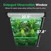 image:imageVIVOSUN P888 8X8 PRO Grow Tent with High CFM Kit 2000D High Reflective Mylar Oxford Fabric Extra Hanging Bars Hydroponics Indoor Plant for VS40004 96968096x96x80