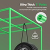 image:imageVIVOSUN P888 8X8 PRO Grow Tent with High CFM Kit 2000D High Reflective Mylar Oxford Fabric Extra Hanging Bars Hydroponics Indoor Plant for VS40004 96968096x96x80