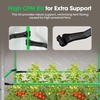 image:imageVIVOSUN P888 8X8 PRO Grow Tent with High CFM Kit 2000D High Reflective Mylar Oxford Fabric Extra Hanging Bars Hydroponics Indoor Plant for VS40004 96968096x96x80