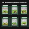 image:imageVIVOSUN Small Grow Tent for Aerogarden Hydroponics Growing System 20x14x21 Highly Reflective Mylar Indoor Grow Tent with Sealed Bottom Design Ventilation Window and Cable Hole Port