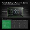 image:imageVIVOSUN Smart Grow System with AeroLight A100 100W LED Grow Light with Circulation Fan AeroZesh S4 4inch 208 CFM Inline Duct Fan and GrowHub E42A Temperature Humidity VPD WiFiController