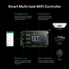 image:imageVIVOSUN Smart Grow System with AeroLight A100 100W LED Grow Light with Circulation Fan AeroZesh S4 4inch 208 CFM Inline Duct Fan and GrowHub E42A Temperature Humidity VPD WiFiController