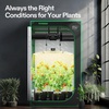 image:imageVIVOSUN Smart Grow Tent Kit 4  2ft 2Plant System WiFiIntegrated Automatic Grow System with Full Spectrum LED Grow Light Efficient Ventilation System with GrowHub E42A Controller48x48x80
