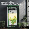 image:imageVIVOSUN Smart Grow Tent Kit 4  2ft 2Plant System WiFiIntegrated Automatic Grow System with Full Spectrum LED Grow Light Efficient Ventilation System with GrowHub E42A Controller32x32x63