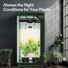 image:imageVIVOSUN Smart Grow Tent Kit 4  2ft 2Plant System WiFiIntegrated Automatic Grow System with Full Spectrum LED Grow Light Efficient Ventilation System with GrowHub E42A Controller36x36x72