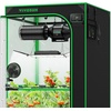 image:imageVIVOSUN Smart Pro Grow Tent Kit 44 Complete Smart Grow System WiFiIntegrated Automatic Control GrowHub E42A 2in1 Tunable Spectrum LED Grow Light 400W 360 Ventilation Control SystemPlus 36x36x72