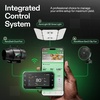 image:imageVIVOSUN Smart Pro Grow Tent Kit 44 Complete Smart Grow System WiFiIntegrated Automatic Control GrowHub E42A 2in1 Tunable Spectrum LED Grow Light 400W 360 Ventilation Control SystemPlus 48x48x80