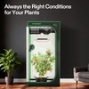 image:imageVIVOSUN Smart Pro Grow Tent Kit 44 Complete Smart Grow System WiFiIntegrated Automatic Control GrowHub E42A 2in1 Tunable Spectrum LED Grow Light 400W 360 Ventilation Control SystemPlus 32x32x63