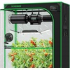 image:imageVIVOSUN Smart Pro Grow Tent Kit 44 Complete Smart Grow System WiFiIntegrated Automatic Control GrowHub E42A 2in1 Tunable Spectrum LED Grow Light 400W 360 Ventilation Control SystemPlus 48x24x72