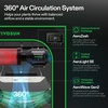 image:imageVIVOSUN Smart Pro Grow Tent Kit 44 Complete Smart Grow System WiFiIntegrated Automatic Control GrowHub E42A 2in1 Tunable Spectrum LED Grow Light 400W 360 Ventilation Control SystemPlus 24x24x48