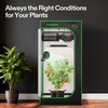 image:imageVIVOSUN Smart Pro Grow Tent Kit 44 Complete Smart Grow System WiFiIntegrated Automatic Control GrowHub E42A 2in1 Tunable Spectrum LED Grow Light 400W 360 Ventilation Control SystemPlus 24x24x48