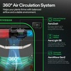 image:imageVIVOSUN Smart Pro Grow Tent Kit 44 Complete Smart Grow System WiFiIntegrated Automatic Control GrowHub E42A 2in1 Tunable Spectrum LED Grow Light 400W 360 Ventilation Control SystemPlus 36x36x72