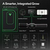 image:imageVIVOSUN Smart Pro Grow Tent Kit 44 Complete Smart Grow System WiFiIntegrated Automatic Control GrowHub E42A 2in1 Tunable Spectrum LED Grow Light 400W 360 Ventilation Control SystemPlus 48x24x72