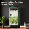 image:imageVIVOSUN Smart Pro Grow Tent Kit 44 Complete Smart Grow System WiFiIntegrated Automatic Control GrowHub E42A 2in1 Tunable Spectrum LED Grow Light 400W 360 Ventilation Control SystemPlus 36x36x72