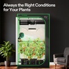 image:imageVIVOSUN Smart Pro Grow Tent Kit 44 Complete Smart Grow System WiFiIntegrated Automatic Control GrowHub E42A 2in1 Tunable Spectrum LED Grow Light 400W 360 Ventilation Control SystemPlus 48x48x80