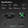 image:imageVIVOSUN T6 6 Inline Duct Fan amp 3 Cycle Modes E12 Speed Controller AeroZesh Grow Tent Kit Ventilation Fan with 408 CFM EC Motor Programmable Exhaust Fan for Heating Cooling Booster Hydroponics4 Basic