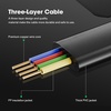 image:imageVIVOSUN VS2000 LED Grow Light and RJ11 Cable Male to Male Connects Grow Lights to GrowHub Controller E42A Telephone Extension Cord for RJ11 to RJ11 Devices 10 Feet