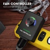 image:imageVIVOSUN Variable Speed Controller Cordless Vent Blower Speed Adjuster for Inline Duct Exhaust Fan2 Pack