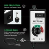 image:imageVIVOSUN Variable Speed Controller Cordless Vent Blower Speed Adjuster for Inline Duct Exhaust FanSingle