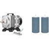 image:imageVIVOSUN 317GPH Air Pump 15W 6 Outlet 20 LMin for Aquarium and Hydroponic Systems and Air Stone 2PCS 4 x 2 Inch Large Air Stone for Aquarium