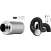 image:imageVIVOSUN 4 Inch Air Carbon Filter Smellines Control and Dryer Vent Hose 4 inch Aluminum Foil Ducting 8FT Long HeavyDuty Dryer Hose Vent Kit for HVAC Ventilation Exhaust Duct Fan Systems