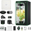 image:imageVIVOSUN Smart Grow Tent Kit 4  2ft 2Plant System WiFiIntegrated Automatic Grow System with Full Spectrum LED Grow Light Efficient Ventilation System with GrowHub E42A Controller32x32x63